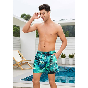 Factory Price Quick Dry Swim <b>Trunks</b> Summer Custom Logo Beach Shorts Baggy Hawaiian Shorts <b>for</b> <b>Men</b> DDP Shipping - Product Image 3