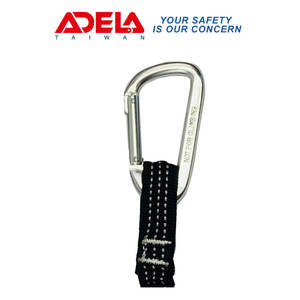 ADELA Mousqueton simple de haute qualité Longe d'outil d'extrémité de boucle réglable pour produit de sécurité - Product Image 2