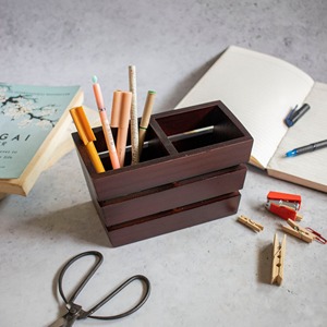 Support mobile en bois au design de luxe Porte-cartes Porte-stylo Support mobile en bois de style élégant avec la dernière conception - Product Image 5