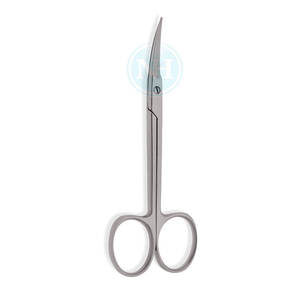กรรไกรไอริสสแตนเลส ปลายทู่ ใบมีดยาว 7 มม. เกรดผ่าตัด - Product Image 4
