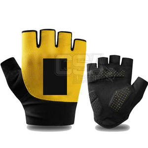 Gants de cyclisme à usage extérieur Gants de cyclisme légers de qualité supérieure Gants de cyclisme en cuir avec logo personnalisé - Product Image 1