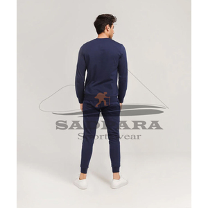 Conjunto personalizable de talla grande para hombre, transpirable, para correr, nueva ropa de entrenamiento con 2 piezas, reversible a prueba de viento para invierno - Product Image 5