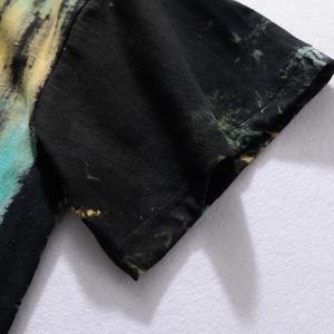 T-shirt pour homme en coton lourd imprimé sur mesure, streetwear oversize, tissu de haute qualité - Product Image 3