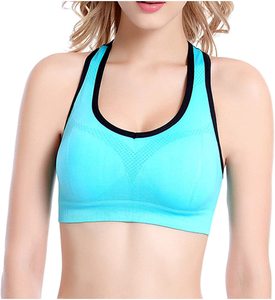 Meilleur soutien pour soutien-gorge de sport pour poitrines généreuses, blanc, sublimation, course à pied, grande taille, ensemble d'entraînement respirant et à séchage rapide - Product Image 2