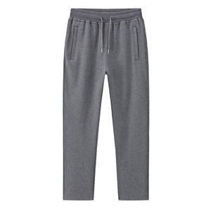 Nouveau style de pantalons de survêtement pour hommes, grande taille, couleur unie, pantalons de survêtement décontractés pour hommes - Product Image 2