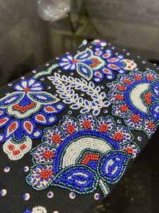 Bolso de mano de flores de algodón respetuoso con el medio ambiente de nuevo diseño para mujer, bolso de boda duradero impermeable portátil ligero - Product Image 4