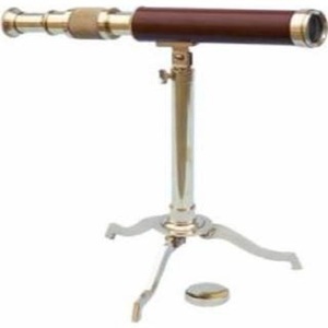 Télescope de décoration en gros unique de grand télescope nautique en laiton à vendre - Product Image 2