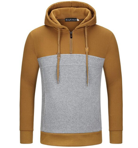 Sudaderas con Capucha para Hombre, 100% Algodón, Última Moda, Etiqueta Personalizada, Diseño Sólido con Bolsillo, Otoño, Ecológicas, Impermeables, Servicio OEM - Product Image 1