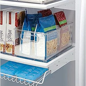 2 X Clear Kitchen Storage <b>Bin</b> with Handle for Refrigerators & Cabinets - Product Image 3