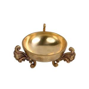 Classic Brass <b>Bowl</b> for Dining Table Handmade Decorative <b>Metal</b> <b>Bowl</b> Ideal for Kitchen and Wedding Decoration - Product Image 2