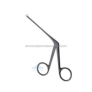 Pinzas de Micro oreja de alta calidad, instrumentos quirúrgicos de DAVICON con revestimiento negro dentado - Product Image 2