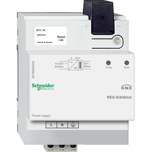 Alimentatore Switching SCHNEIDER ELECTRIC MTN684064 KNX Grigio Chiaro REG-K/640 MA - Product Image 1