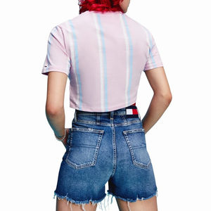 Custom Women <b>Crop</b> <b>Top</b> OEM Private Label Polyester Spandex Stretch <b>Crop</b> <b>Top</b> - Product Image 5