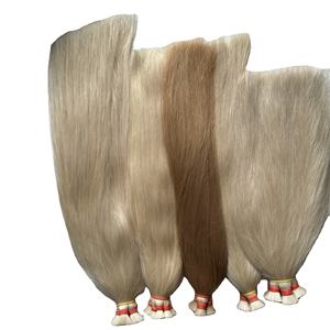 Prix de gros, couleur 613, cheveux humains vietnamiens naturels lisses, paquet de cheveux super double trame, cheveux plats, donneur unique, cheveux vierges - Product Image 5