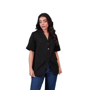 Nueva llegada de alta calidad Unisex chaqueta de lana de moda de negocios Casual ropa de oficina para hombres y mujeres - Product Image 2