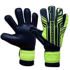 Gants de gardien de but de football professionnels à succès, cuir, imperméables, respirants, adhérence de contact de 4 mm, personnalisables, fabrication OEM - Product Image 1