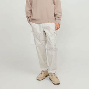 กางเกงคาร์โก้ผู้ชายแฟชั่นทรงสลิมฟิต กางเกงคาร์โก้ผู้ชายใส่สบาย กางเกงคาร์โก้ลำลองผู้ชาย - Product Image 3