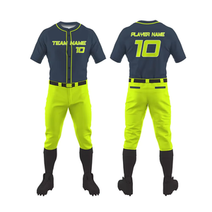 Uniforme de Béisbol de Diseño Nuevo y Buena Calidad 2026, Uniforme de Béisbol/Sóftbol Personalizado de Alta Calidad para Hombre - Product Image 4
