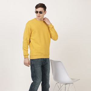 2025 Men's High Quality Cotton Sweatshirt <b>3XL</b> <b>Hoodies</b> with Solid Pattern Crew Neck Heavyweight Fleece for Winter Wholesale - Product Image 1