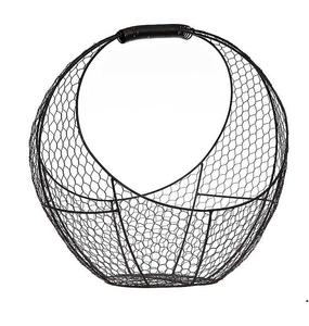 รูปทรงสี่เหลี่ยมไข่ลวดตะกร้าบ้านและร้านอาหารเครื่องครัวตะกร้าไข่พรีเมี่ยมคุณภาพพิเศษออกแบบไข่ตะกร้าลวด - Product Image 6