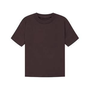 T-shirt surdimensionné personnalisé de haute qualité pour hommes, poids lourds, 100% coton, col montant uni vierge pour hommes - Product Image 5