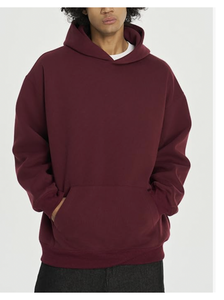 Sudadera con Capucha para Hombre, Logotipo Personalizado, Venta al por Mayor Directa de Fábrica en Bangladesh, Tela Lisa Teñida, Ropa Masculina, Sudadera Deportiva - Product Image 3