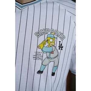 Lettre personnalisée imprimer Los Angeles ligne motif Jersey hommes décontracté sport à manches courtes respirant coupe régulière 100% T-Shirt - Product Image 5