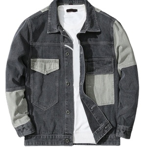 Wholesale Best Looking Casual Streetwear Men's <b>Denim</b> Jacket Cotton Jeans <b>Coat</b> Plus Size <b>Denim</b> Men's Jackets - Product Image 6