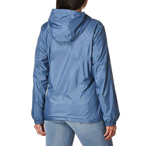 Chaqueta Cortavientos Impermeable para Mujer, Diseño Nuevo, Alta Calidad, Transpirable, Secado Rápido, Ecológica, Acolchada, Reversible, con Capucha, Personalizable - Product Image 3