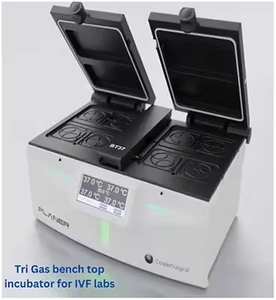 Incubadora de Gases Medicinales IVF, Dispositivo Termostático de Tres Gases de Sobremesa para Uso en Laboratorio - Product Image 6