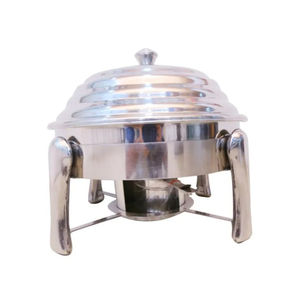 Plat de service buffet en or antique avec des poignées et des pieds floraux noirs uniques pour les événements de restauration à prix raisonnable - Product Image 3