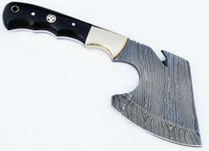 Handmade Damascus Steel Tomahawk <b>Axe</b> Hatchet Industrial Grade Wood Handle Forged Tool 3-Year Warranty 4-Inch Cutting Edge for - Product Image 3