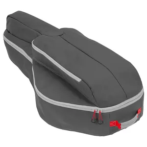 Étui universel pour arbalète, sac d'équipement rembourré résistant à l'eau pour le tir à l'arc en plein air, gris/rouge, vente en gros
