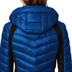 Chaqueta acolchada de invierno de alto rendimiento para mujer, superventas, lona regular de buena calidad tejida para exteriores con patrón sólido, venta - Product Image 4