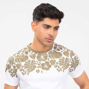 Camiseta Gráfica de Verano para Hombre, Diseño Nuevo, de Poliéster/Algodón, Cuello Redondo, Manga Corta, Secado Rápido, Transpirable, Ajuste Holgado, Personalizable - Product Image 6