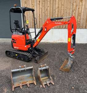 Miniexcavadora Compacta Kubota U17-3a de 1.7 Toneladas |   Miniexcavadora Diesel Kubota U17-3a de 1.7 Toneladas, Compacta, con Giro de Cola Cero - Product Image 5