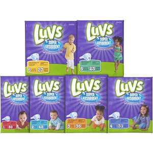 <span class=keywords><strong>Luvs</strong></span> Pro protezione antiperdite pannolini usa e getta per bambini taglie 3-4 5 6 7 materiale in cotone Anti-perdita caratteristiche a basso prezzo - Product Image 4