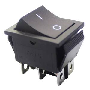 Interruptor Basculante Modelo KCD, Función de Encendido/Apagado, Material PA66, Voltaje Máximo 250 VCA, Color de Lámpara Azul - Product Image 2