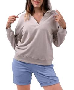 Pull à capuche pour hommes 100% coton de haute qualité imprimé personnalisé à manches longues-Style d'hiver brodé pas cher en gros Athleisure - Product Image 5