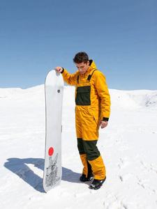 Waterproof Men's Ski Bib Pants Windproof Snowboard Trousers Breathable Outdoor <b>Winter</b> Sports <b>Overalls</b> Insulated Cargo Snow Pants - Product Image 5