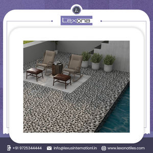 Azulejos de pared de suelo de porcelana mate de 50X50cm de alta calidad, sólido clásico moderno para sala de estar Exterior, jardín, fabricante indio - Product Image 6