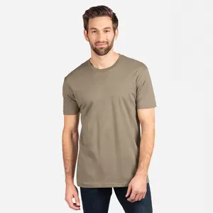 Niveau suivant Couleur gris chaud T-shirt en coton unisexe Designer Personnalisé Streetwear T-Shirt Design Imprimé Logo Respirant Hommes Tee