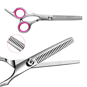 Juego de tijeras profesionales de acero inoxidable para el cuidado del perro con punta redondeada, peine afilado y reutilizable para el cuidado de mascotas, Kit al por mayor - Product Image 3
