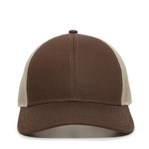 Gorra de béisbol de estilo camionero personalizada malla de algodón impermeable con logotipo de goma personalizado Lona de moda para uso al aire libre - Product Image 2