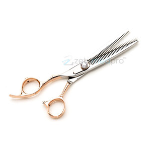 Ciseaux à effiler double pour coiffeur, outil pour un effilage précis et lisse des cheveux, ciseaux à effiler double professionnels durables - Product Image 2