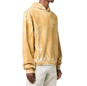 Best Quality Men's Casual Slim Fit 300gsm <b>Hoodies</b> Acid Wash Custom Design <b>Plain</b> Solid Color Winter Front Hooded Direct Pakistan - Product Image 2