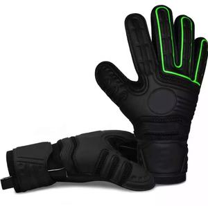 Meilleurs gants de gardien de but de football professionnels gants de sport en cuir de haute qualité avec conception de logo personnalisé confortable sain - Product Image 6