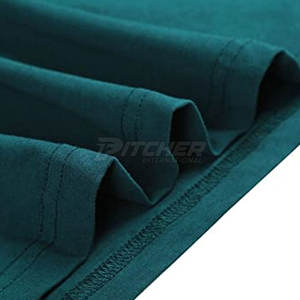 Qualité supérieure Hommes Solide Tricoté 100% Coton Coupe Slim pour T-shirts Respirant À Manches Courtes Décontracté - Product Image 6