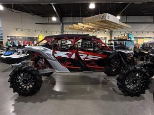 NUEVO ORIGINAL 2025 Can-Am Maverick X3 MAX DS Turbo Rojo Fuego y Plateado Hiper <span class=keywords><strong>UTV</strong></span> PARA ADULTOS - Product Image 6