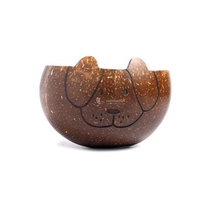 Tazón de Coco en Forma de Gato, Hecho a Mano, de Cáscara de Coco Natural, para Ensaladas, Smoothies y Servicio en Restaurantes, Venta al Por Mayor - Product Image 2